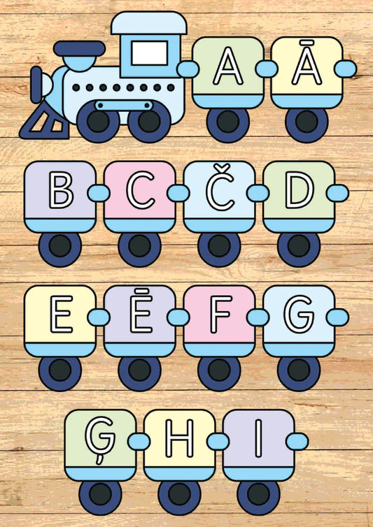 Burtu vilcieniņš - dekors metodo.lv