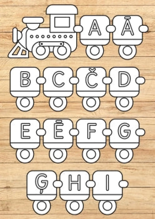 Burtu vilcieniņš - dekors metodo.lv