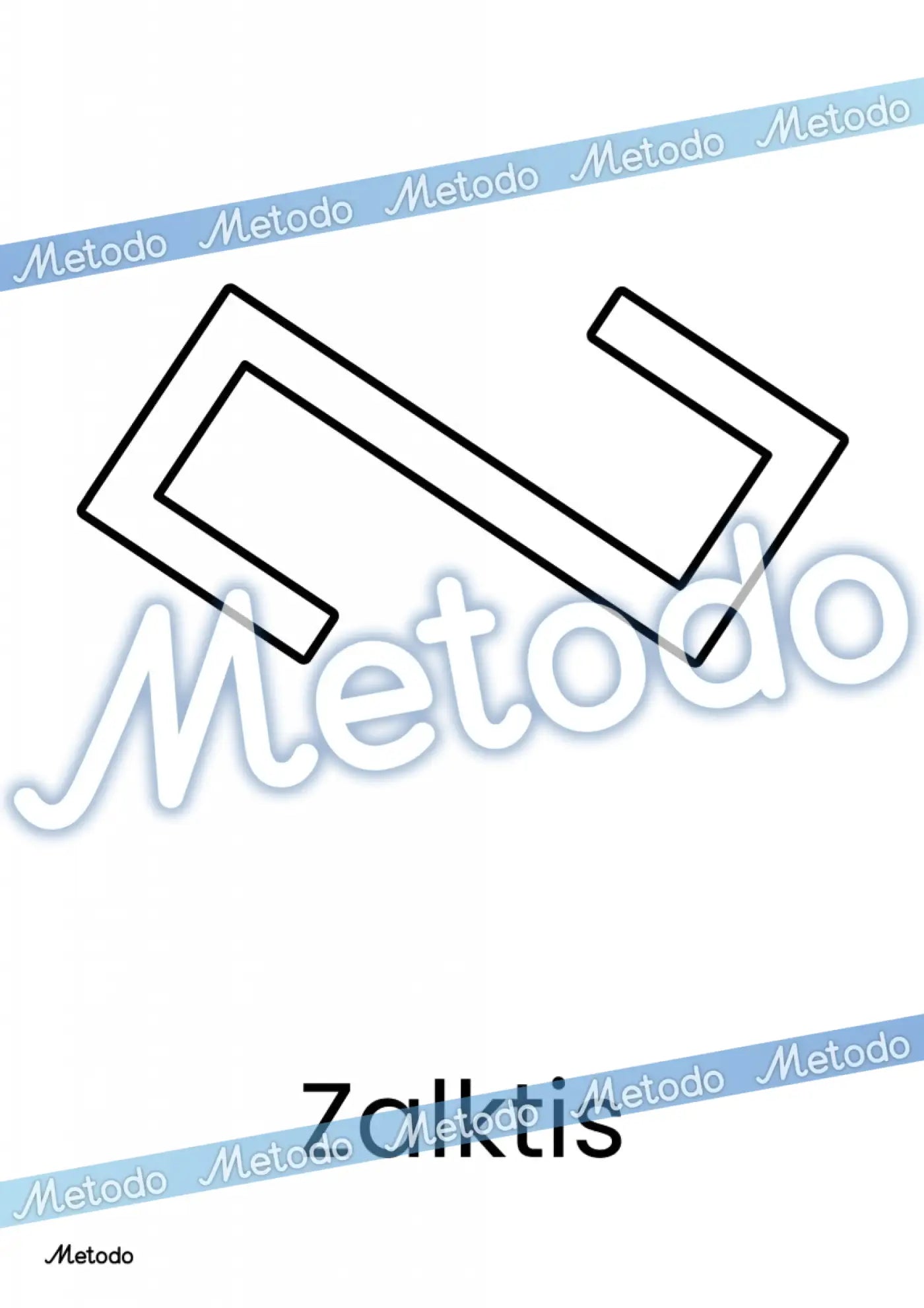 Latviešu etnogrāfiskās zīmes - krāsošanai Zalktis Metodo