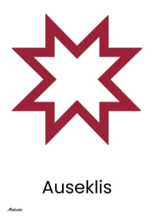 Latviešu etnogrāfiskās zīmes - plakāti metodo.lv