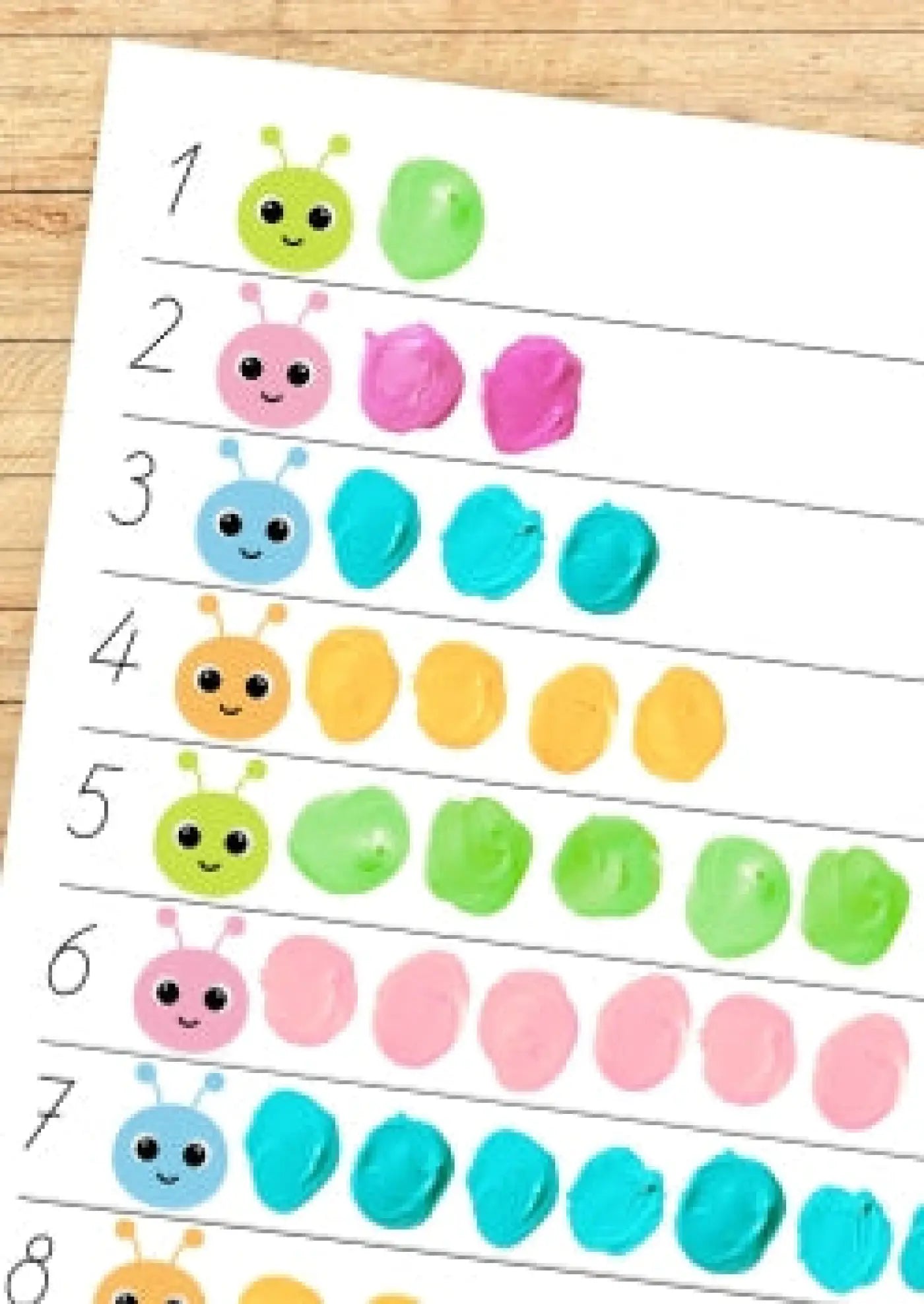 Punktu tārpiņš - darba lapa metodo.lv