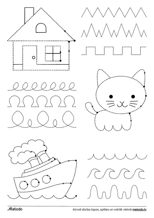 Rokas treniņš - darba lapa metodo.lv