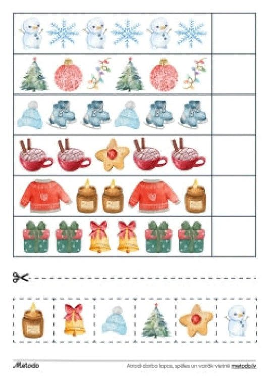 Turpini rindu, izgriez un ielīmē - ziema metodo.lv