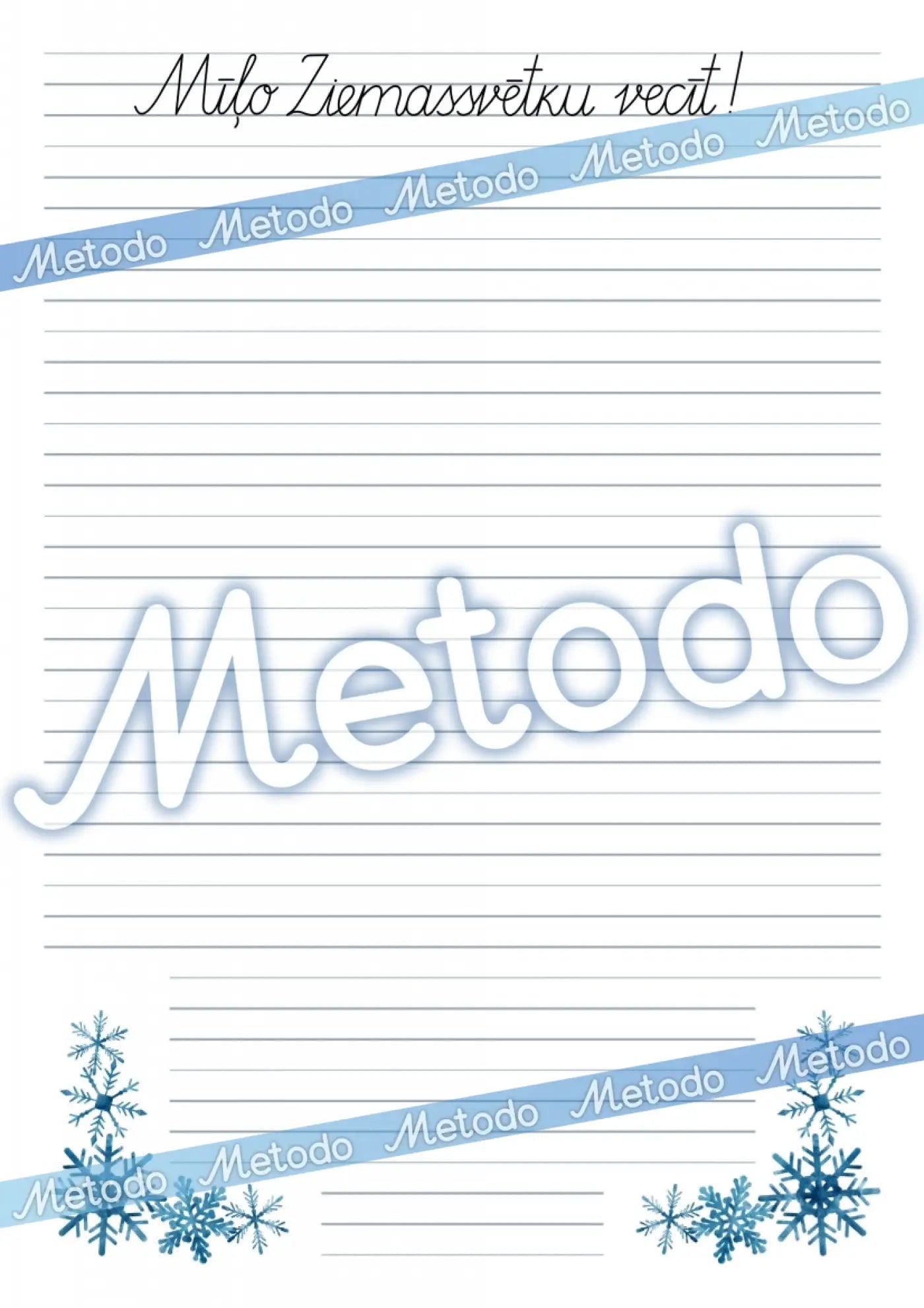 Vēstule Ziemassvētku vecītim Metodo