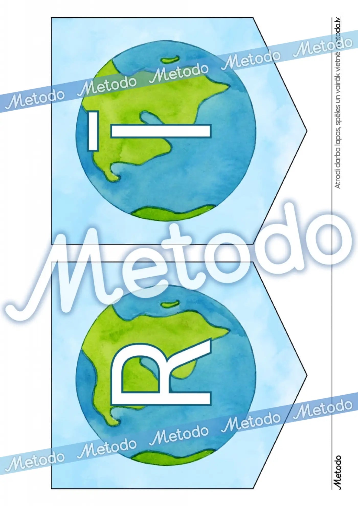 Zemes diena - karodziņi mūsu planēta