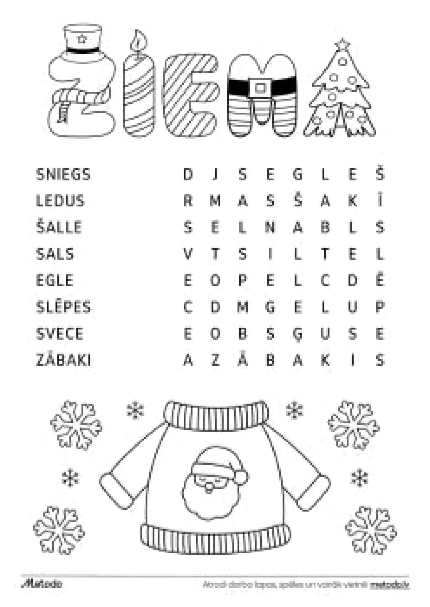 Ziema - burtu jūklis metodo.lv